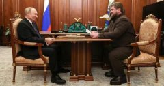 车臣总统卡德罗夫向普京报告,车臣不会让普京失望